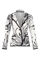 JACKET MARTINI 2 BUTTON 25128 - white black