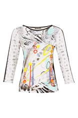 TOP SYLVIE 25602 - black moon