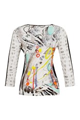 TOP SYLVIE 25602 - black moon