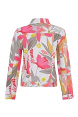JACKET BOMBER LINEN STUDIO 25705 - fiesta pink