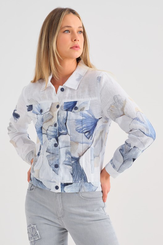 JACKET BOMBER LINEN MAJELLA 25791