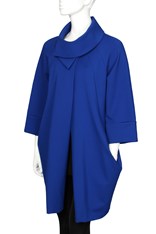 COAT MORGAN 153302 - cobalt