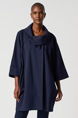 COAT MORGAN 153302 - midnight blue