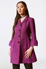 COAT KIMBELL JACQUARD 243738 - empress