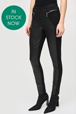 PANTS LEATHERETTE LAUREN 243041 - black