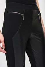 PANTS LEATHERETTE LAUREN 243041 - black