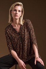 TUNIC ZIP VIVIEN 244252 - leopard