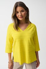 TOP V NECK SWEATER SHAWNE 251923 - citrus