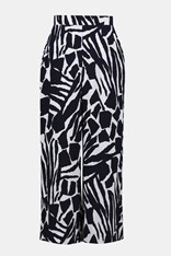CULOTTE PANTS DANIELLA 252145 - mid blue / vanilla