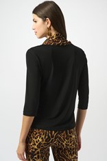 TOP COWL NECK AREEBA 253222 - animal