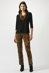 TOP COWL NECK AREEBA 253222 - animal