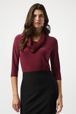 TOP COWL NECK PATRICIA 253211 - merlot