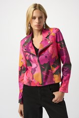 JACKET FAUX SUEDE WENDY 253954 - pink floral