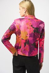 JACKET FAUX SUEDE WENDY 253954 - pink floral