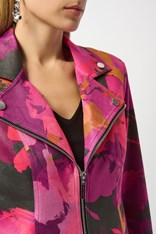 JACKET FAUX SUEDE WENDY 253954 - pink floral