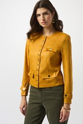 JACKET FOILED FAUX SUEDE 253935