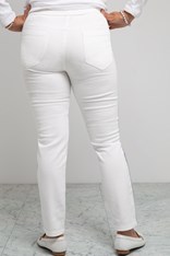 PANTS JOGGER SIDE STRIPES - white