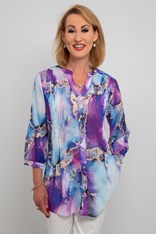 TUNIC LANIA - purple burst