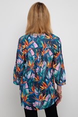 TUNIC LANIA - birds of paradise