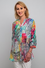 TUNIC LANIA - palm beach