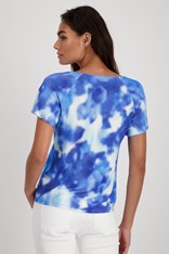 TOP TEE MYKONOS 407795 - blue breeze