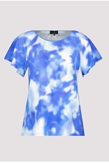 TOP TEE MYKONOS 407795 - blue breeze