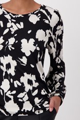 TOP HERO FLOWERS 806998 - black white