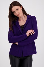 JACKET KATRINA 100% COTTON 807272 - aubergine