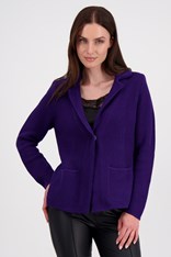 JACKET KATRINA 100% COTTON 807272 - aubergine