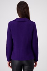 JACKET KATRINA 100% COTTON 807272 - aubergine