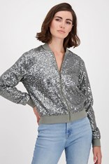 JACKET SEQUINS ELEANOR 807436 - frozen green
