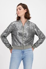 JACKET SEQUINS ELEANOR 807436 - frozen green