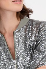 JACKET SEQUINS ELEANOR 807436 - frozen green