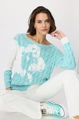 JUMPER GARDE 100% COTTON 408336 - mint