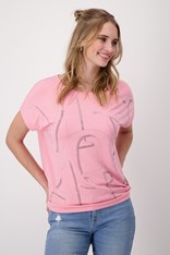 TOP TEE KARA 408507 - dusty pink