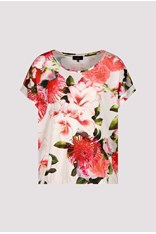 TOP TEE HOPE 408539 - floral temple black