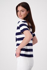 TOP SWEATER STRIPE PHILLIPA 408868 - navy white