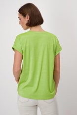 TOP LUREX ISABEL 408670 - pistachio