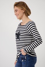 TOP STAR PARIS 808559 - black stripe