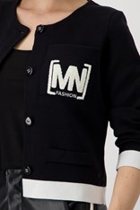 CARDI MONIQUE 808865 - black white