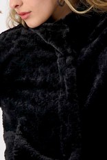 JACKET FAUX FUR MARIA 808513 - black