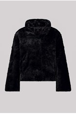 JACKET FAUX FUR MARIA 808513 - black