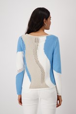 SWEATER INTARSIA 409276 - tan