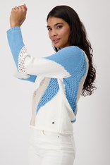 SWEATER INTARSIA 409276 - tan