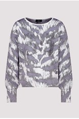 SWEATER TIGER 409295 - silver cloud