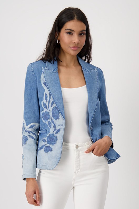 BLAZER 2 TONE FLORAL 409495