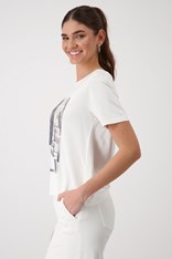 TOP TEE HANNAH - vanilla