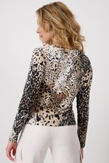TOP TEE GEMMA - leopard