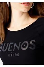 TOP TEE BUENOS - black