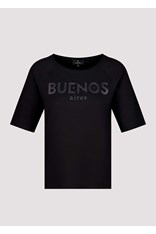 TOP TEE BUENOS - black